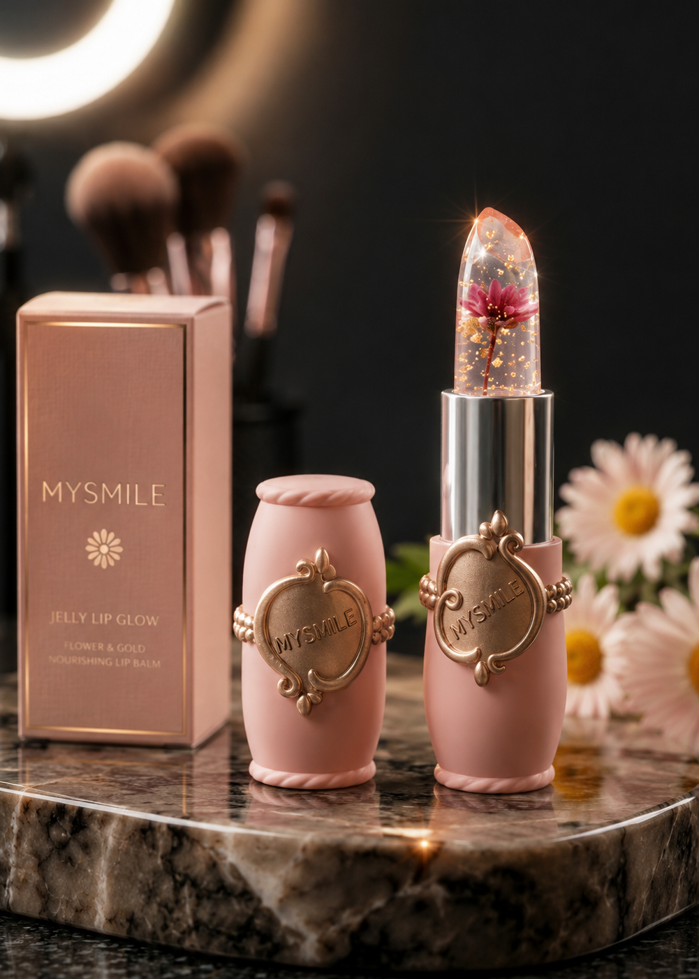 Mysmile Çiçek Özlü Besleyici Dudak Bakım Balmı